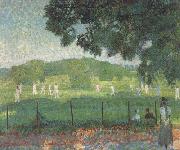 Frederick spencer gore The Cricket Match (nn02) oil painting reproduction